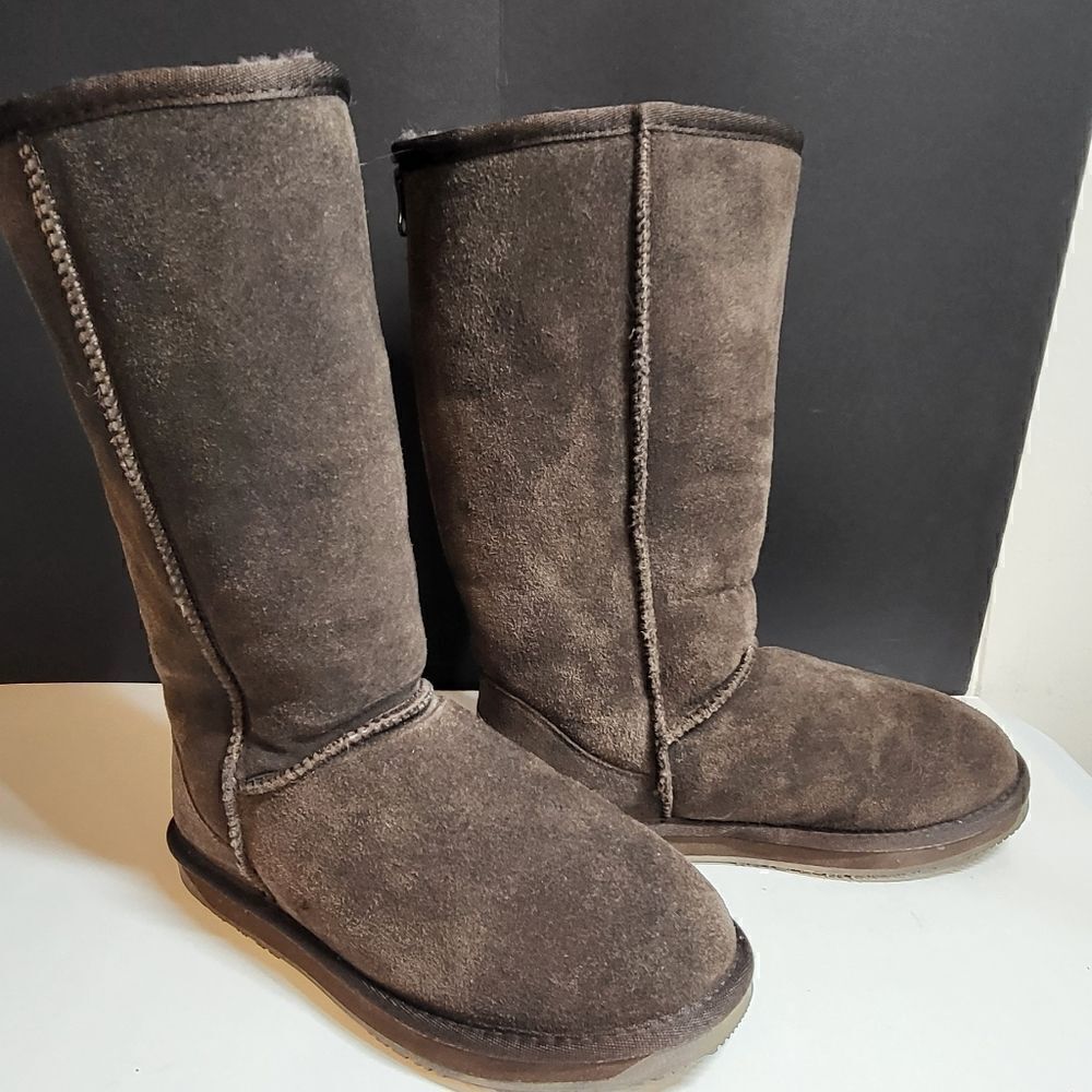 Boo Roo Brown Winter Tall Boots